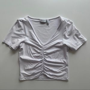 Asos ruched front top